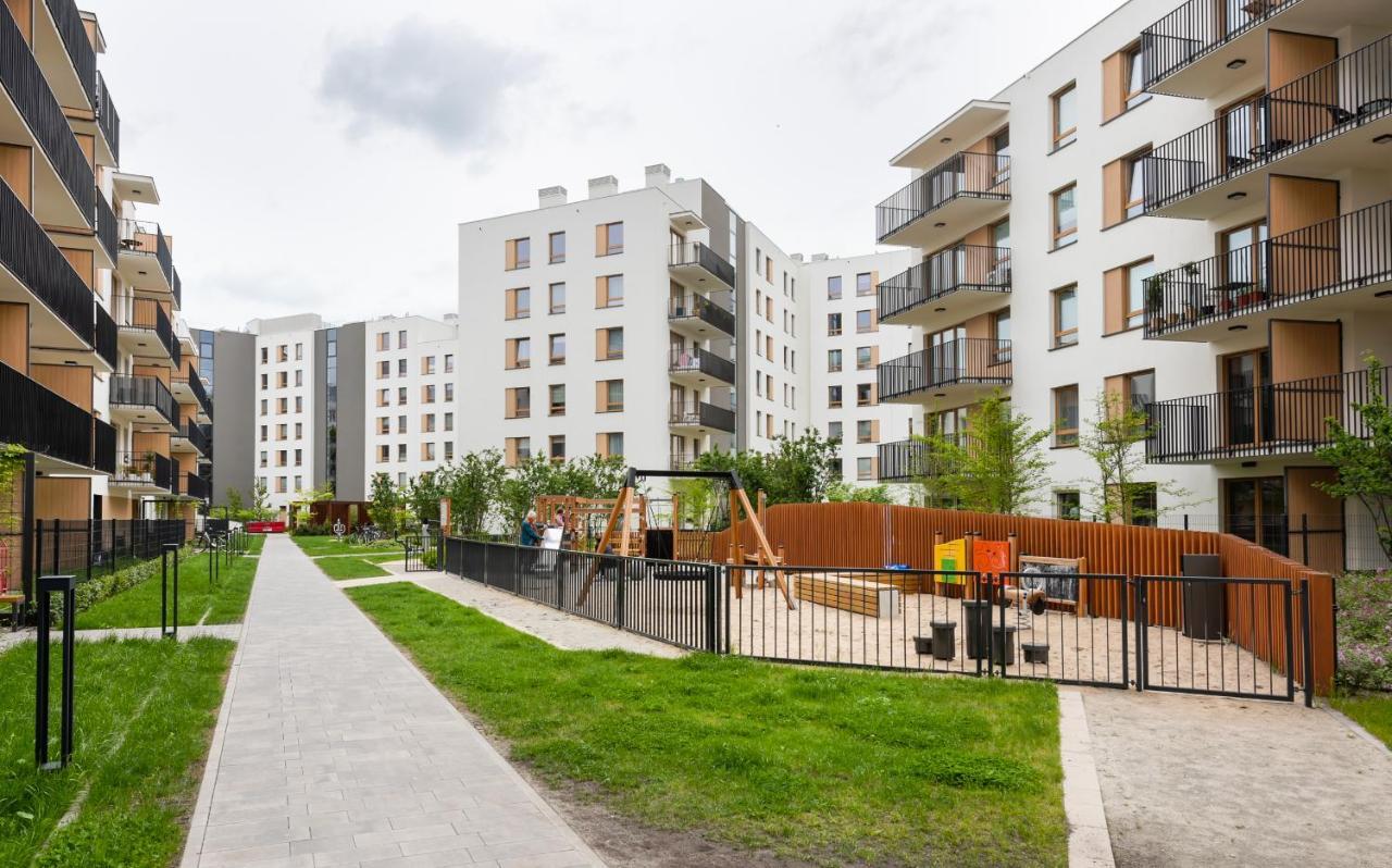Wola Skwer Happy Apartment Warszawa Zewnętrze zdjęcie
