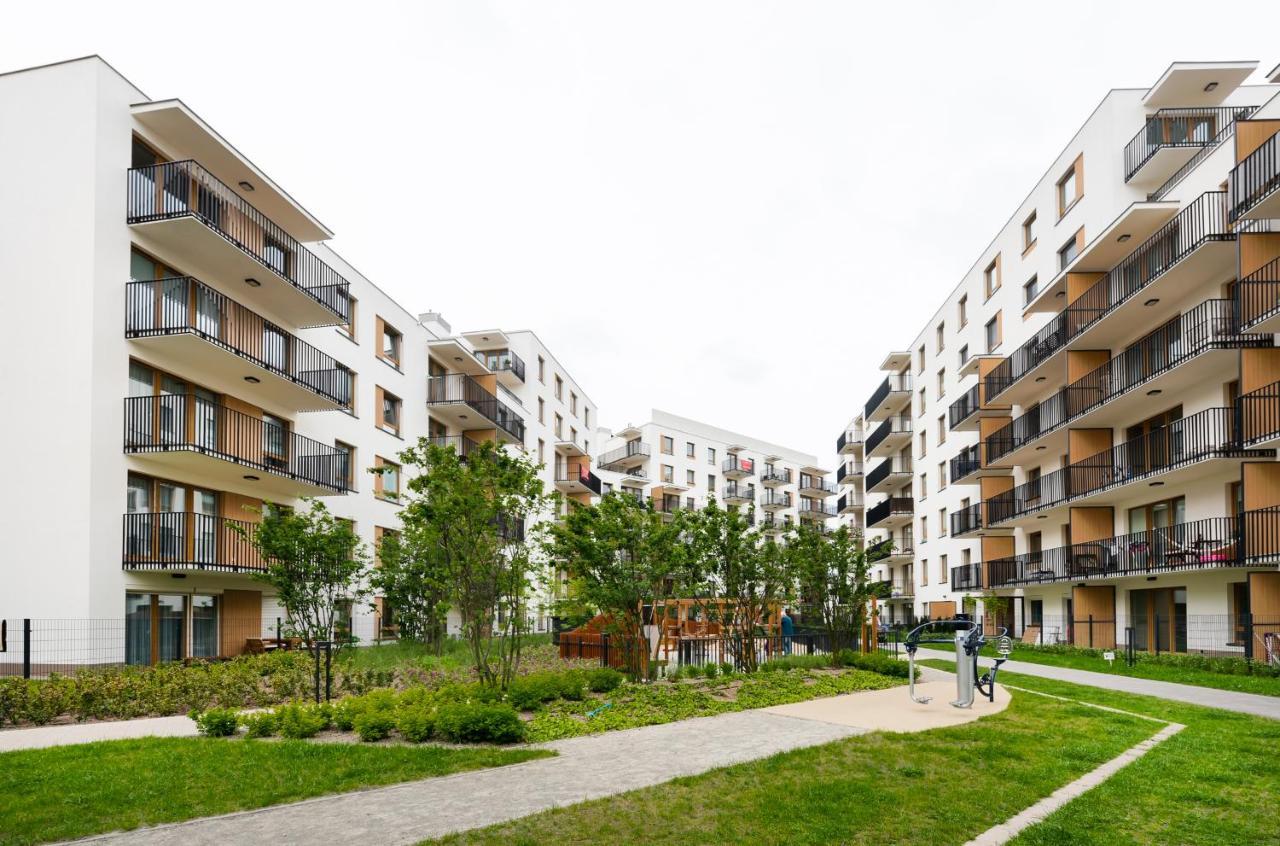 Wola Skwer Happy Apartment Warszawa Zewnętrze zdjęcie
